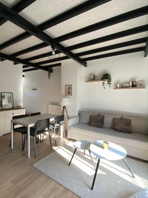 Appart Renove En Duplex Avec Terrasse Et Garage Bouleurs المظهر الخارجي الصورة